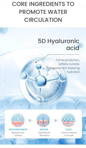5D Hyaluronic acid hydrating face serum 6