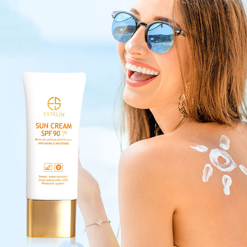 Anti Age & whitening sun cream SPF 90
