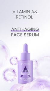 Retinol A anti aging face serum 1