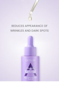 Retinol A anti aging face serum 9