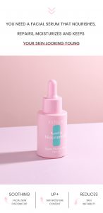 Rosehip& Niacinamide spots fading face serum 4