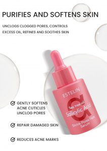Salicylic acid&Tea tree oil shrink pores face serum 4