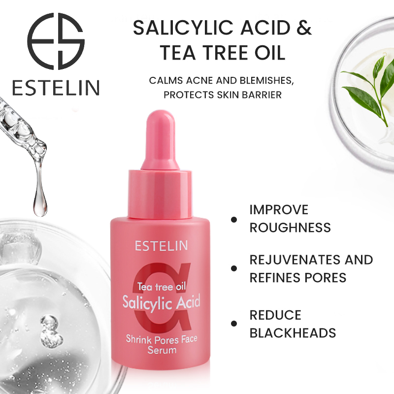 Salicylic acid&Tea tree oil shrink pores face serum