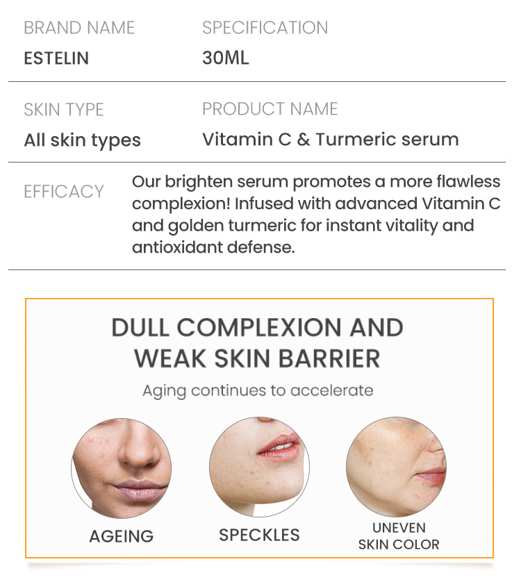 Vitamin C&Turmeric brightening face serum 2