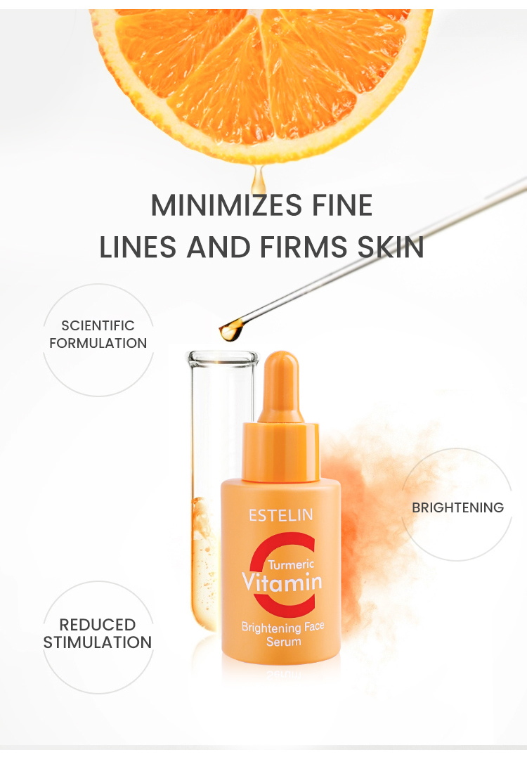 Vitamin C&Turmeric brightening face serum 4