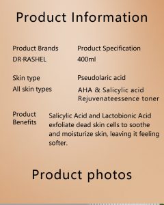 AHA & Salicylic acid rejuvenate essence toner 10
