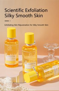 AHA & Salicylic acid rejuvenate essence toner 3