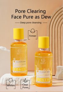 AHA & Salicylic acid rejuvenate essence toner 4