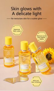 AHA & Salicylic acid rejuvenate essence toner 6