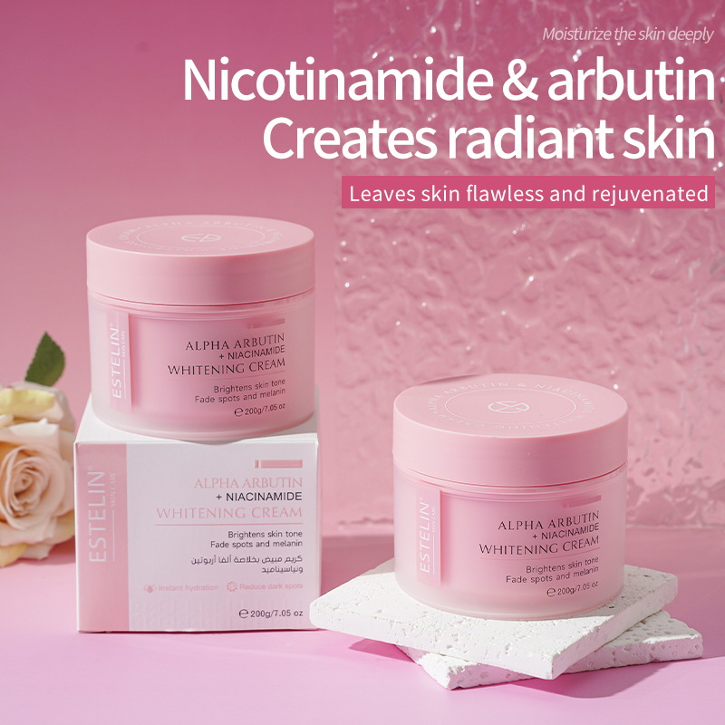 Alpha arbutin & niacinamide whitening cream 4