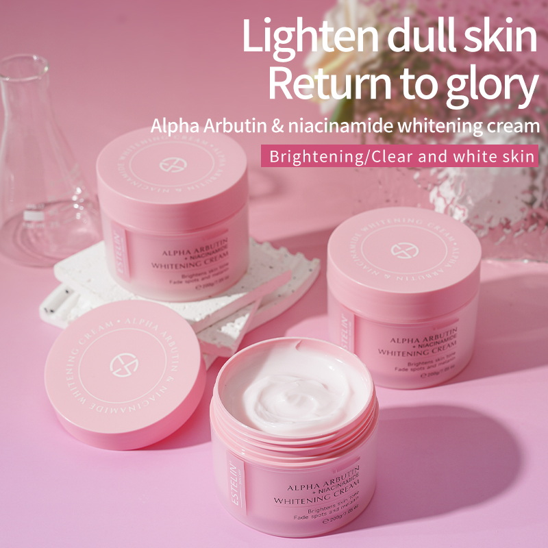Alpha arbutin & niacinamide whitening cream
