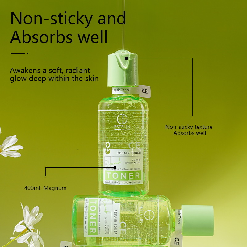 Ceramide & Vitamin B5 repair essence toner 4