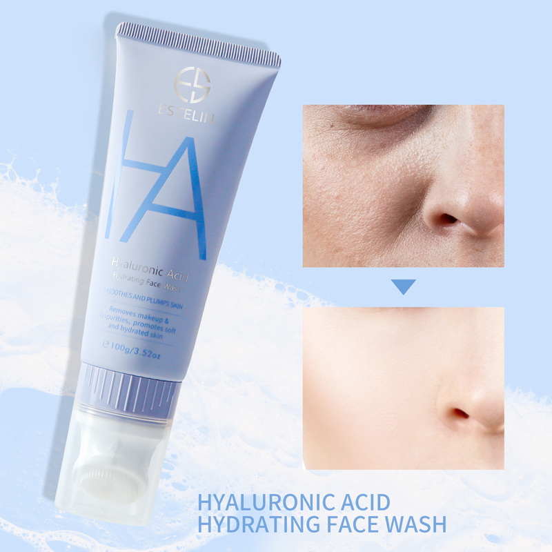 Hyaluronic acid hydrating face wash 6