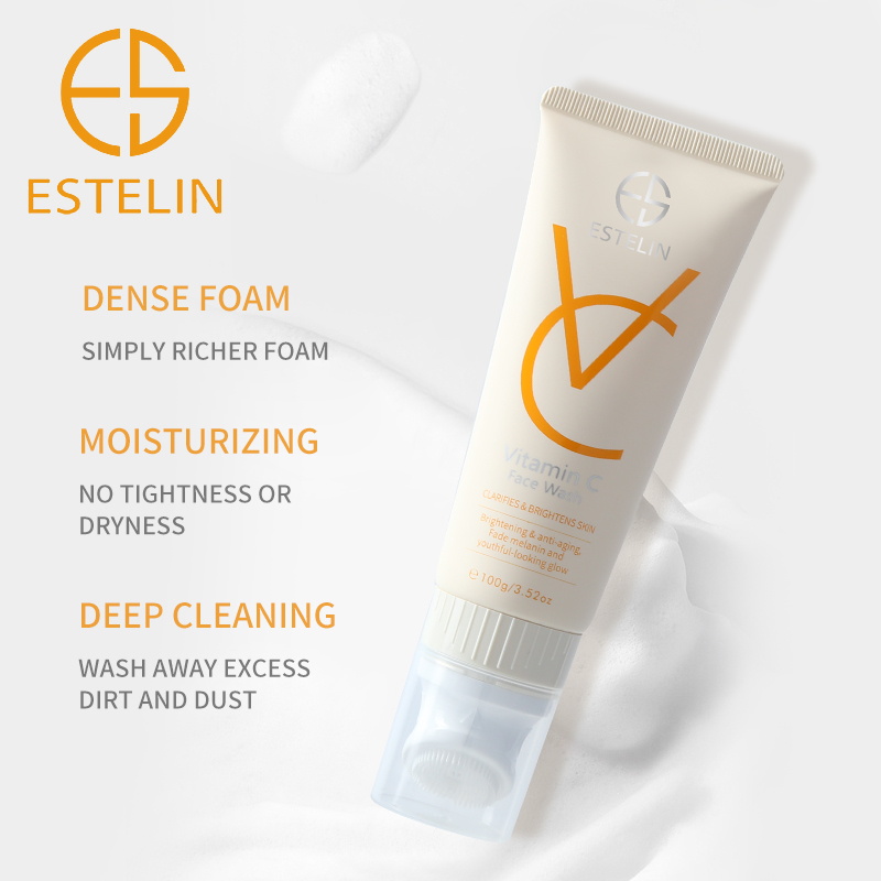 Vitamin c brightening face wash 8
