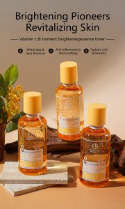 Vitamin c & turmeric brightening essence toner 1