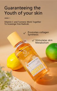 Vitamin c & turmeric brightening essence toner 3