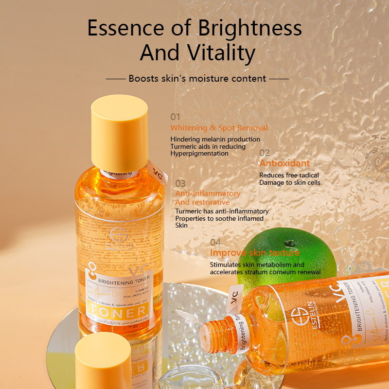 Vitamin c & turmeric brightening essence toner 4